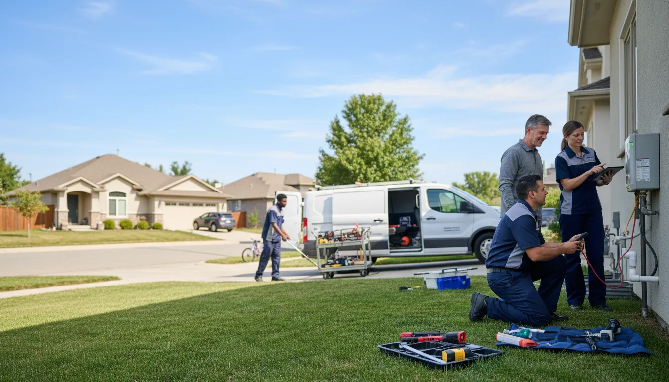 Tankless water heater service in Lowber, PA